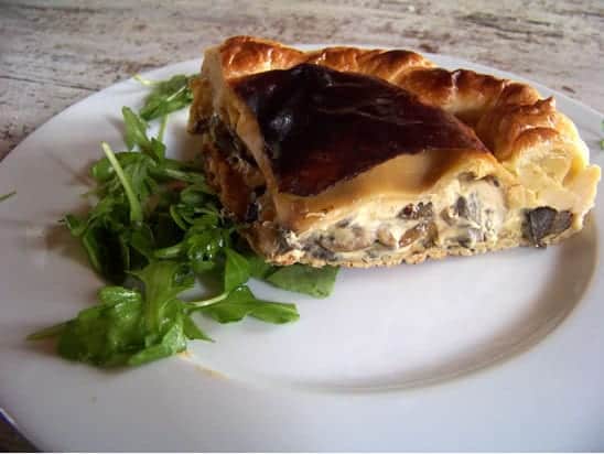 Tourte Aux Champignons Des Bois